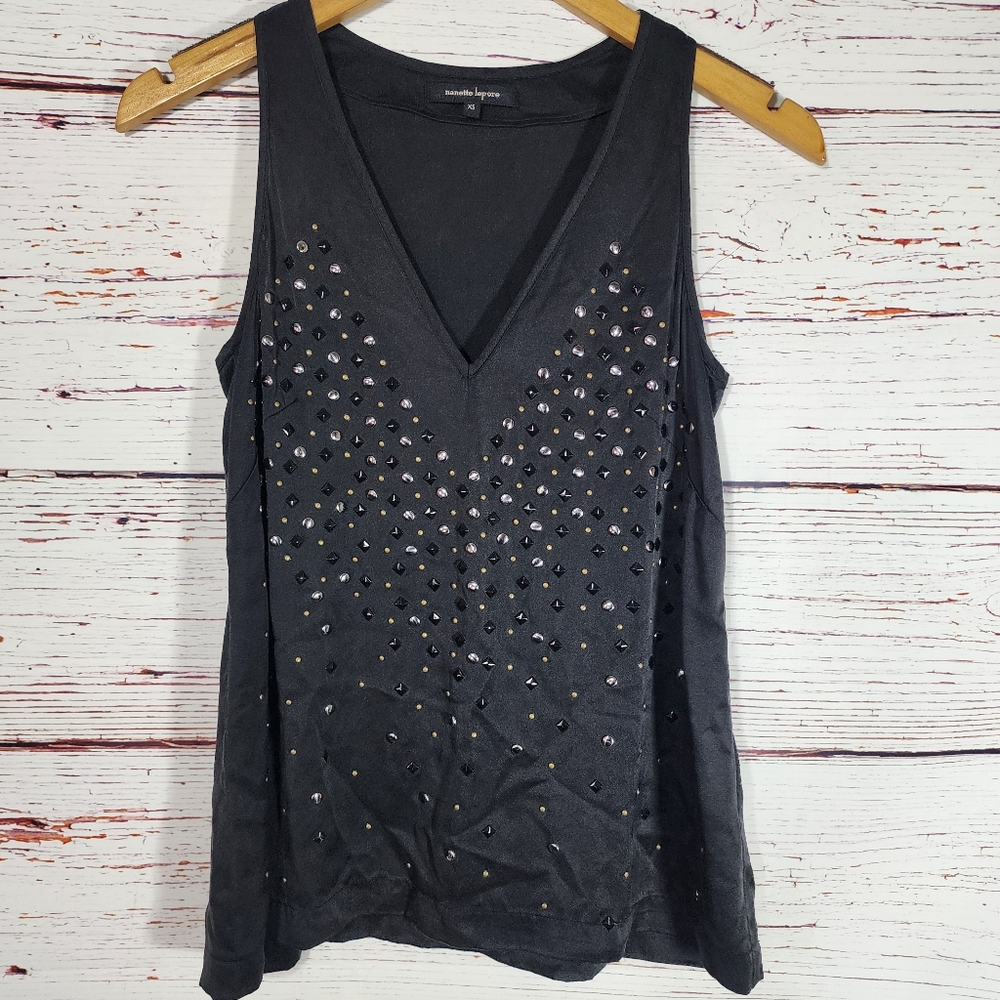 Nanette Lapore Silk Tank Top